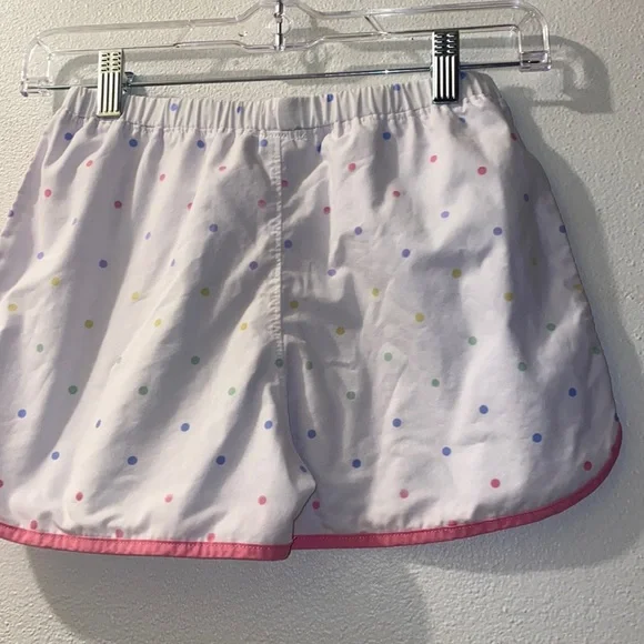 The Beaufort Bonnet Company girls size 12 Polka Dot Shorts with Pink Trim - Picture 5 of 5